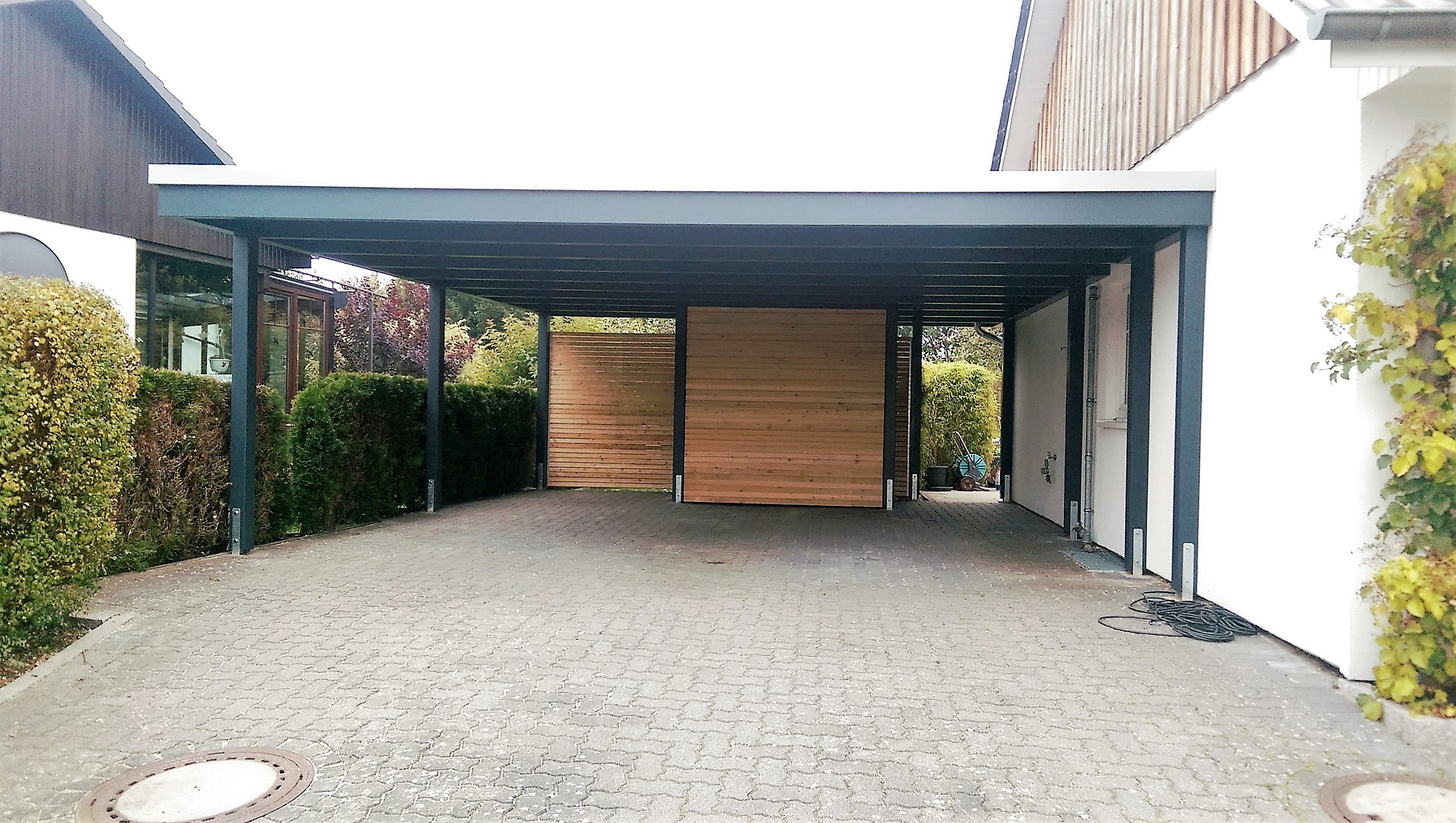 Doppelcarport 6,00x6,50m Carporthaus