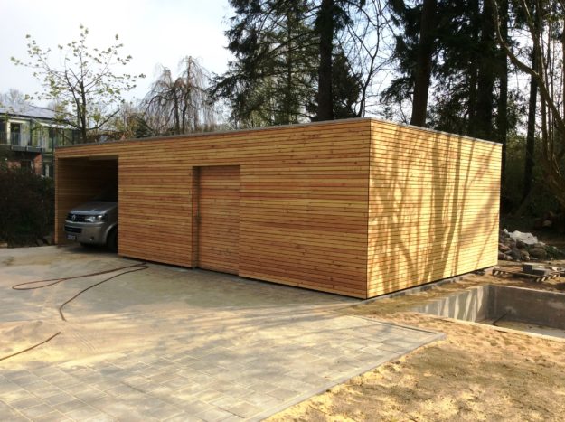 Doppelcarport mit Abstellraum